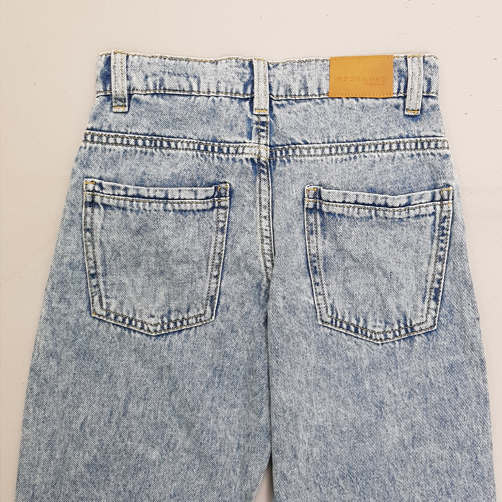 شلوار جینز 30632 سایز 6 تا 15 سال مارک Reserved   *