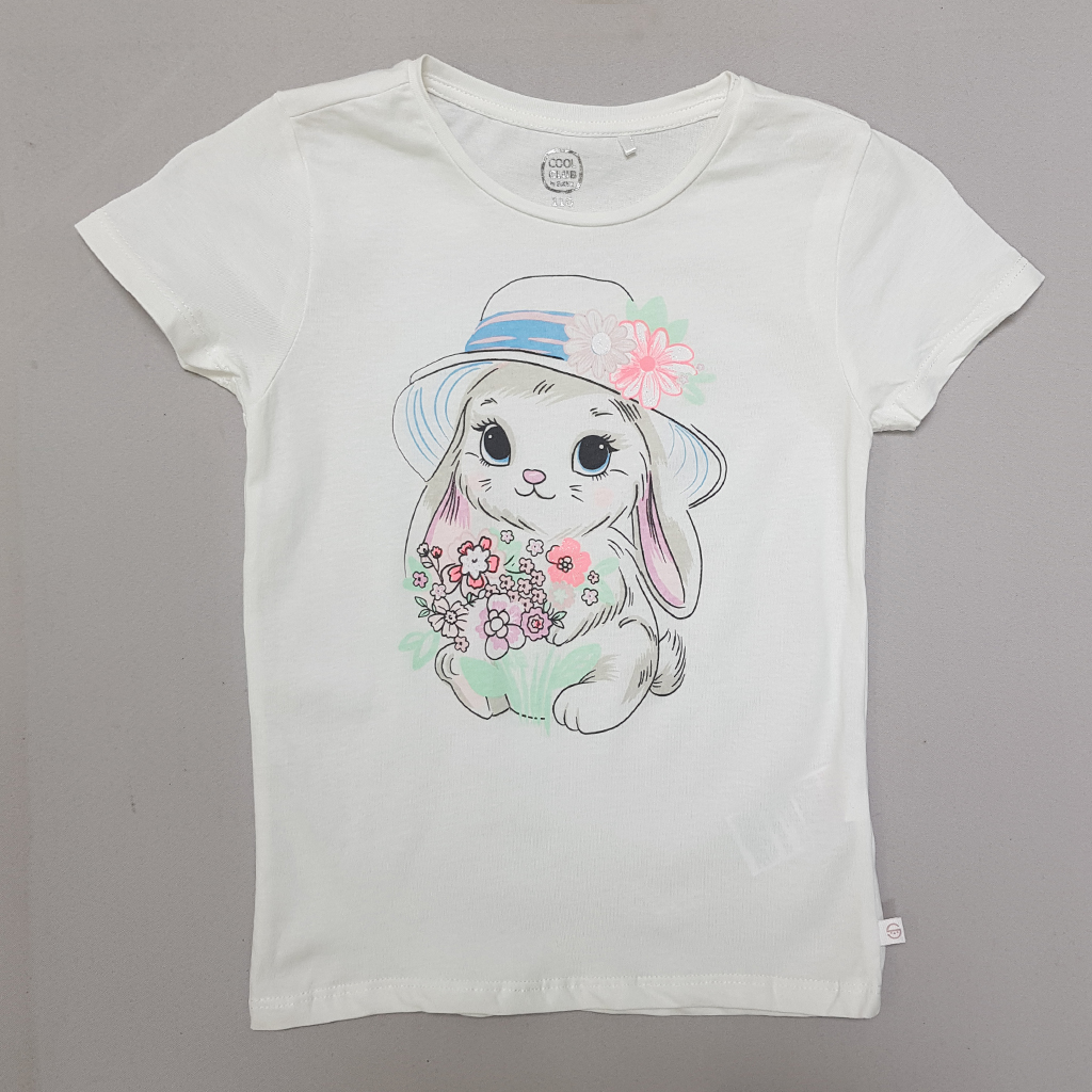 تی شرت دخترانه 30590 سایز 3 تا 8 سال کد 3 مارک COOL CLUB