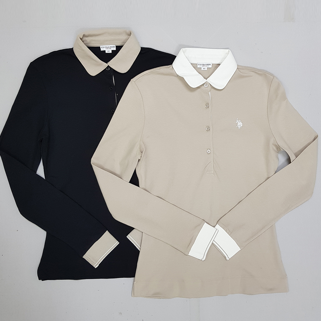 بلوز یقه دار زنانه 30385 مارک US POLO ASSN