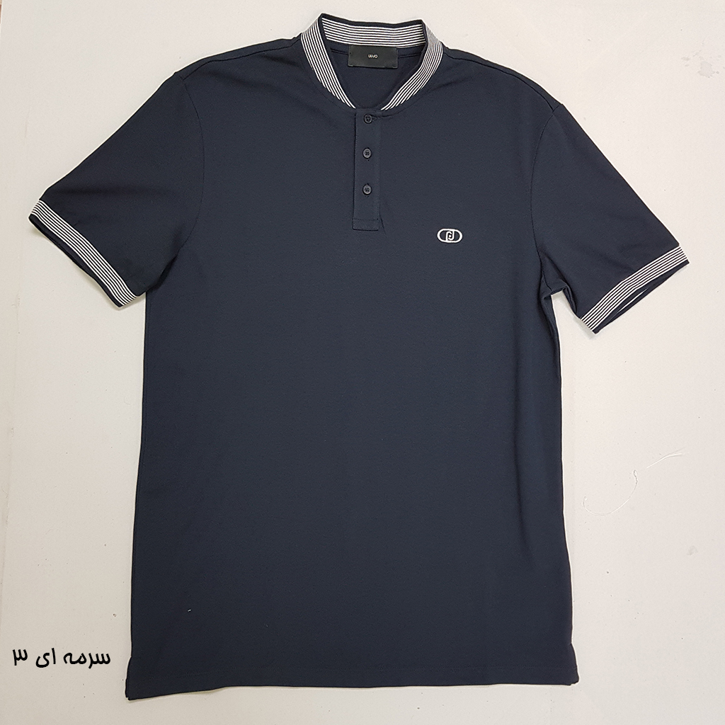 تی شرت یقه دار مردانه 30368 کد 1